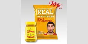 REAL crisps teams up with Colman's mustard