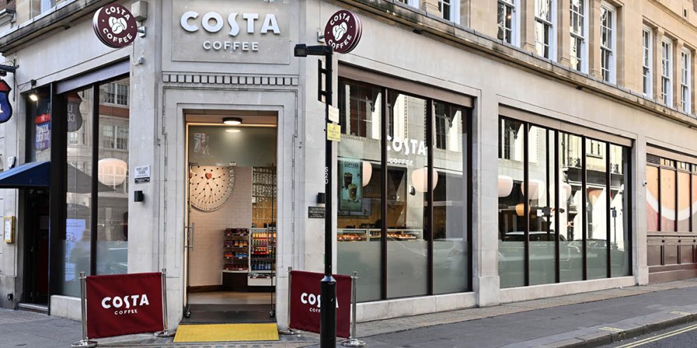 Costa Coffee’s unveils refreshed Great Portland Street store