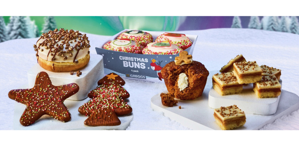 Greggs unwarps its Christmas menu