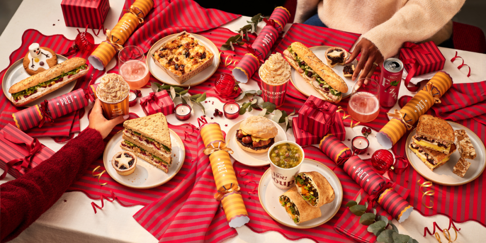Pret a Manger reveals festive season menu