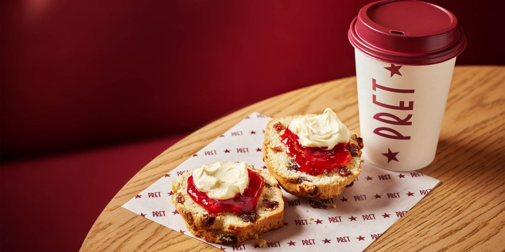 Pret launches fruit scone in time for Mother’s Day